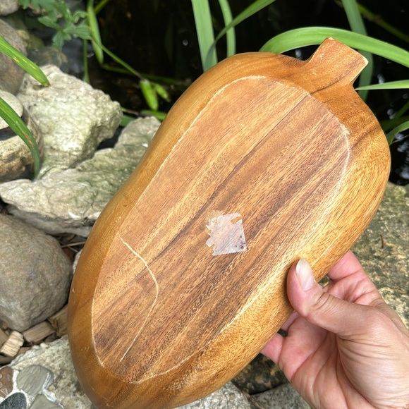 Vintage Carved “Monkey Pod Bowl” - Picture 9 of 14